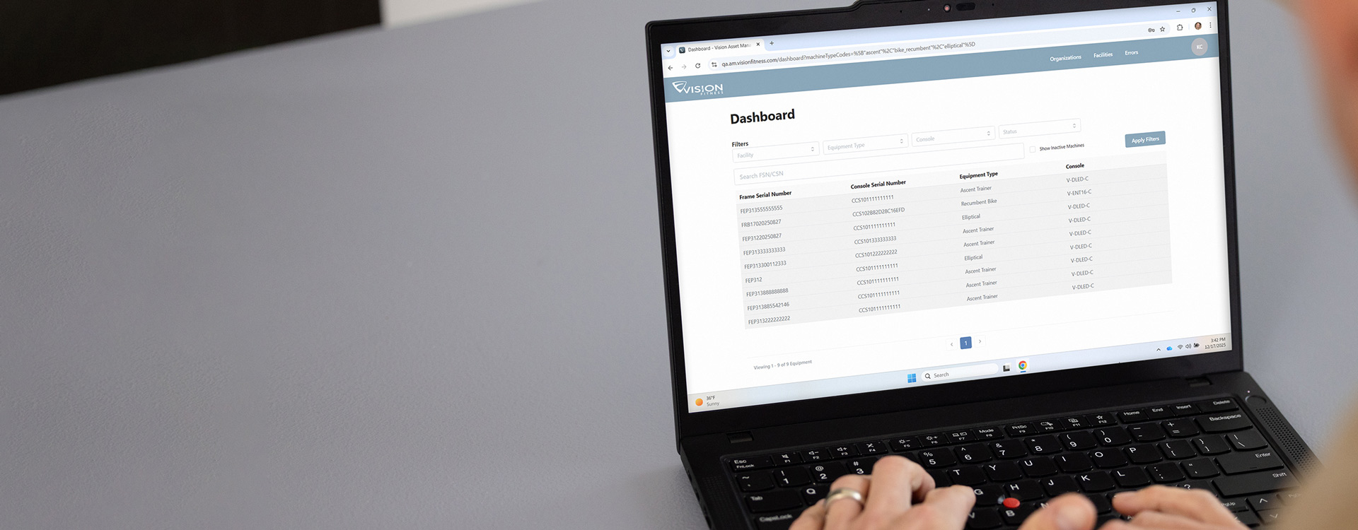Asset Management Dashboard