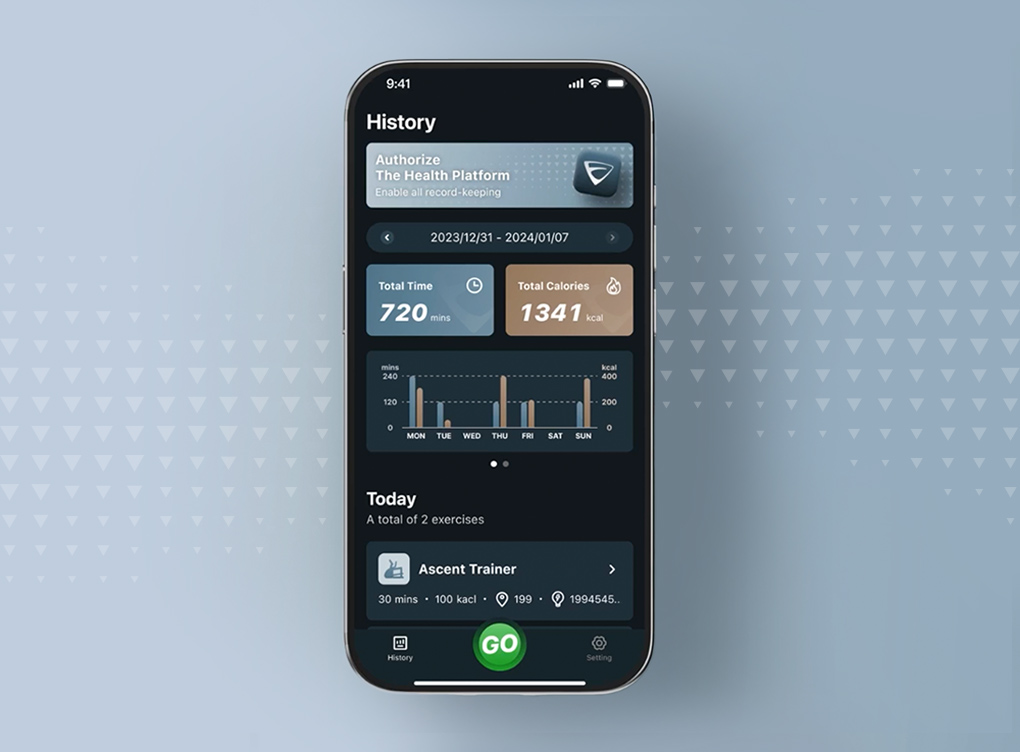 Vision Workout Tracking App