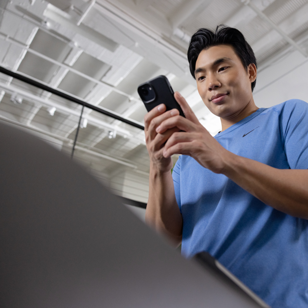 Man Using Phone